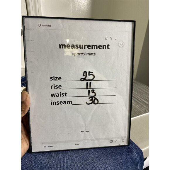 Lovers‎ + Friends Womens Ryan High Rise Loose Straight Blue Denim Size 25 - Picture 12 of 13